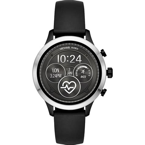 michael kors access runway stainless steel smartwatch|mkt5049.